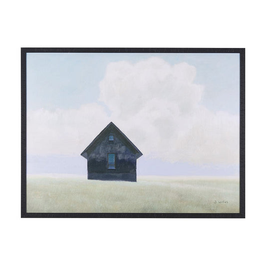 Mercana - Lonely Landscape I by Mercana Studio a Hand Embellished Textured Framed Art Print - 14259 view 1