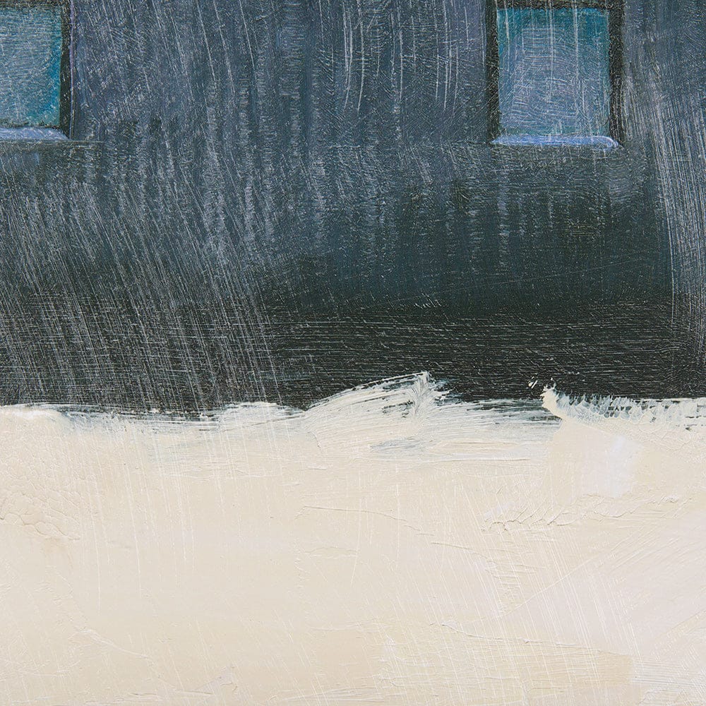 Mercana - Lonely Landscape II by Mercana Studio a Hand Embellished Textured Framed Art Print - 14260 view 6