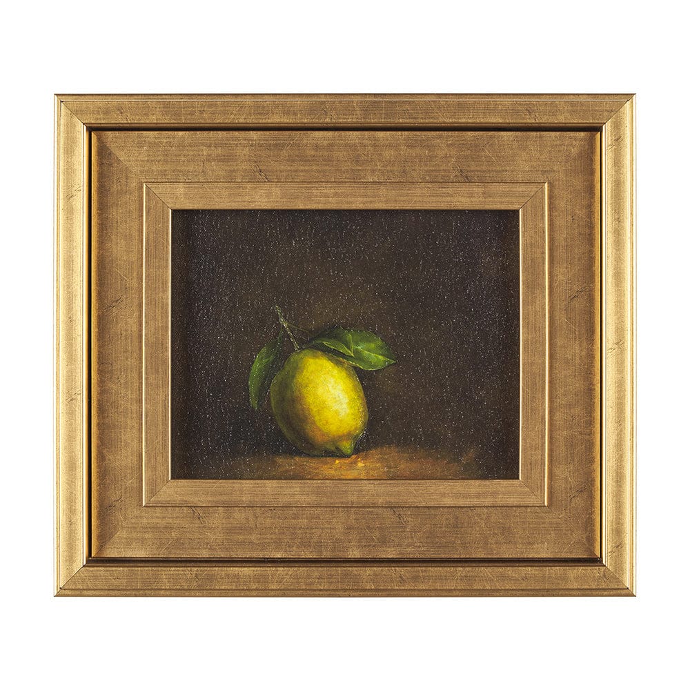 Mercana - Lonely Lime by Mercana Studio a Hand Embellished Framed Art Print - 15528 view 1