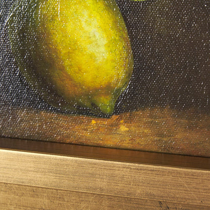 Mercana - Lonely Lime by Mercana Studio a Hand Embellished Framed Art Print - 15528 view 6