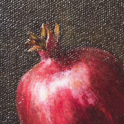 Mercana - Lonely Pomegranate by Mercana Studio a Hand Embellished Framed Art Print - 15527 view 7