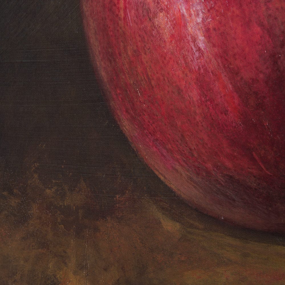 Mercana - Lonely Pomegranate by Mercana Studio a Hand Embellished Textured Canvas - 102632-L view 7