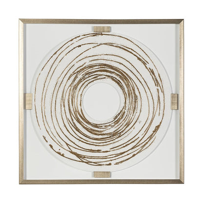 Mercana - Looping by Studio M a Framed Art Print Matted under Glass - 13575 view 1