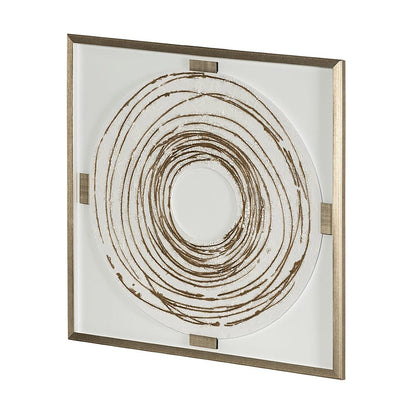 Mercana - Looping by Studio M a Framed Art Print Matted under Glass - 13575 view 2