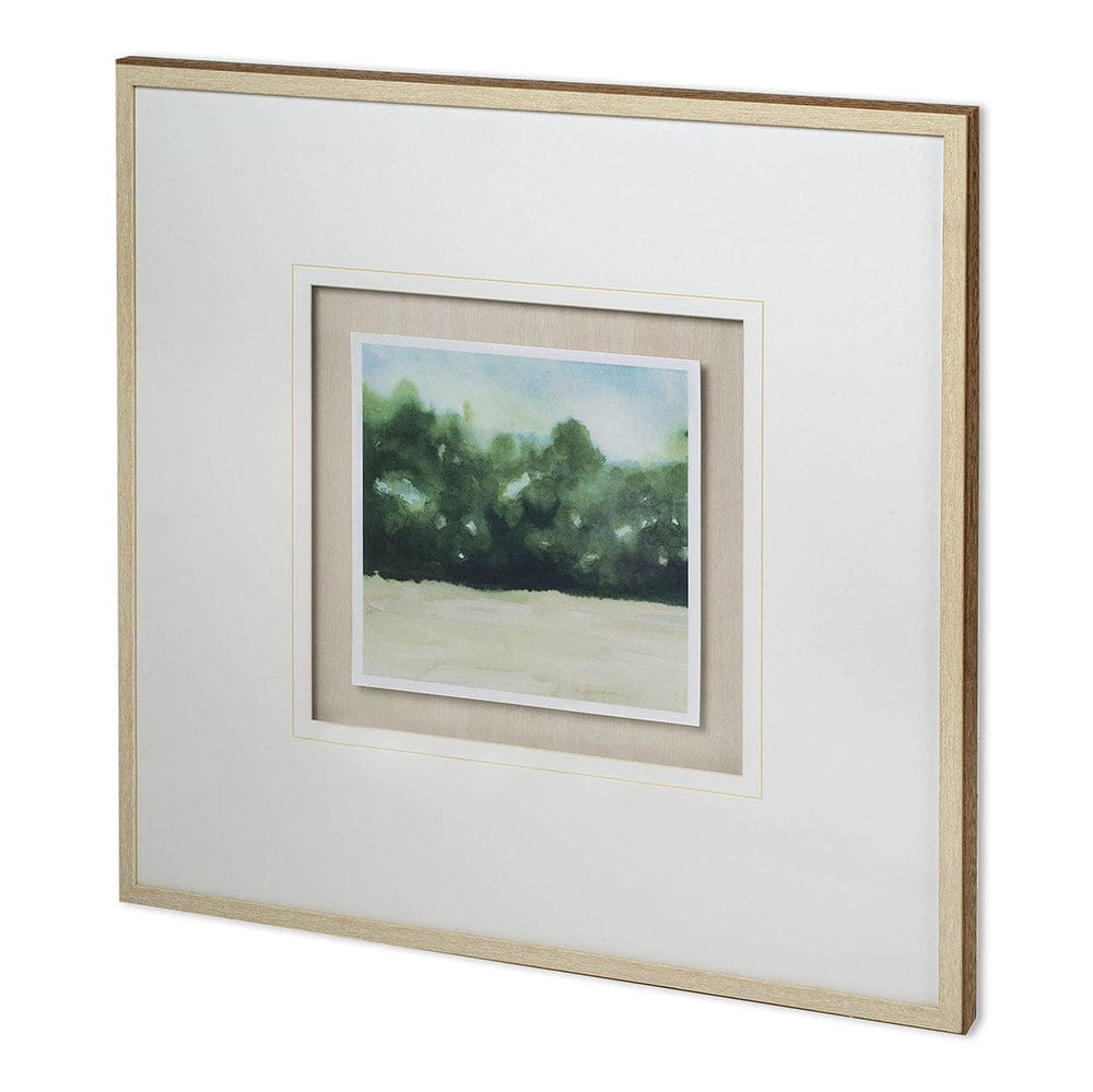 Mercana - Loose Landscape I by Grace Popp a Hand Embellished Textured Framed Art Print Matted under Glass - 11950 view 1