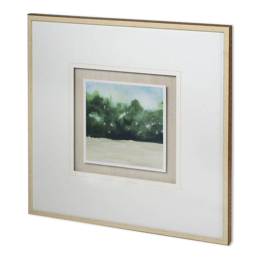 Mercana - Loose Landscape I by Grace Popp a Hand Embellished Textured Framed Art Print Matted under Glass - 11950 view 1
