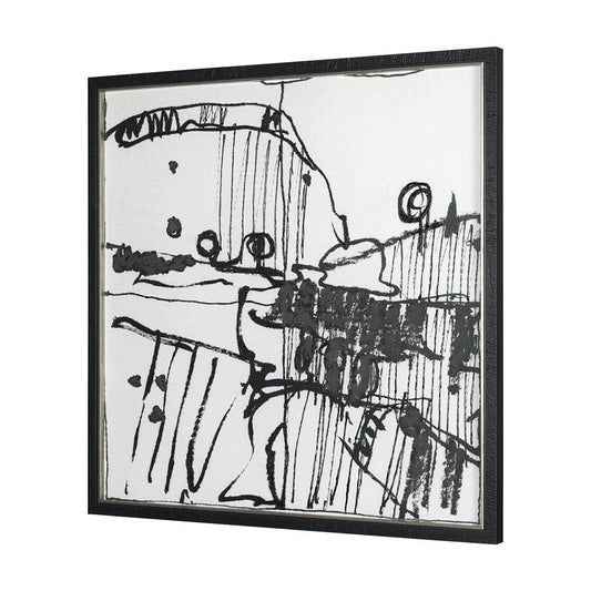 Mercana - Lost Treasure Map I by Mercana Studio a Hand Embellished Textured Framed Art Print - 15326 view 2