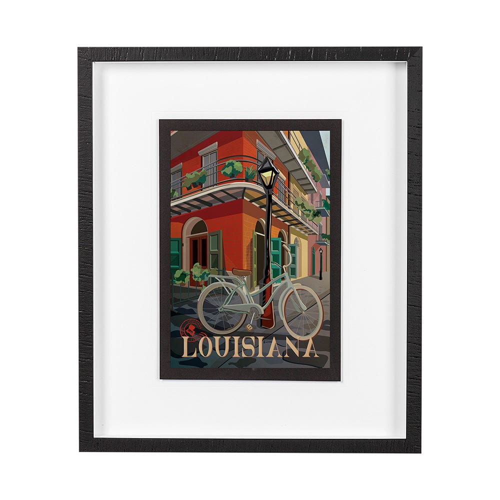 Mercana - Louisiana Go USA M by Mercana Studio a Framed Art Print Matted under Glass - 13581 view 1