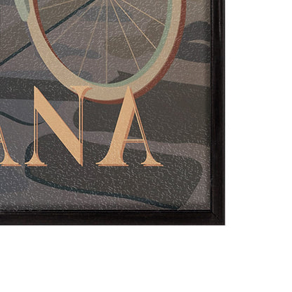 Mercana - Louisiana Go USA SM by Mercana Studio a Hand Embellished Decograph Framed Art Print - 13705 view 3
