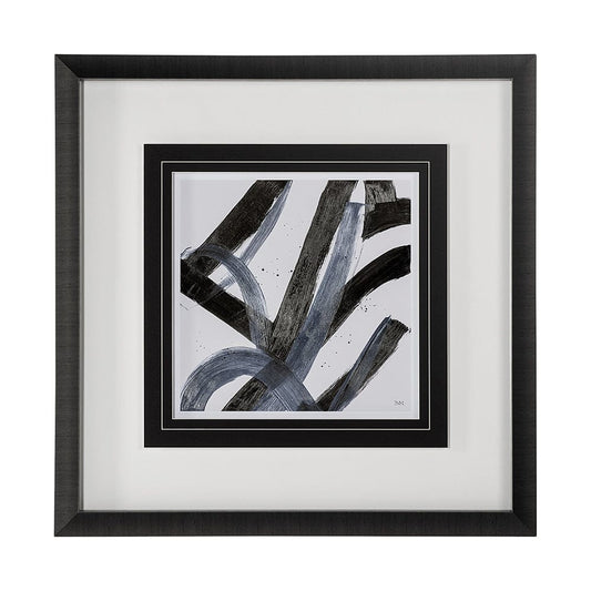 Mercana - Low Storm I by Mercana Studio a Hand Embellished Textured Framed Art Print Matted under Glass - 12982 view 1