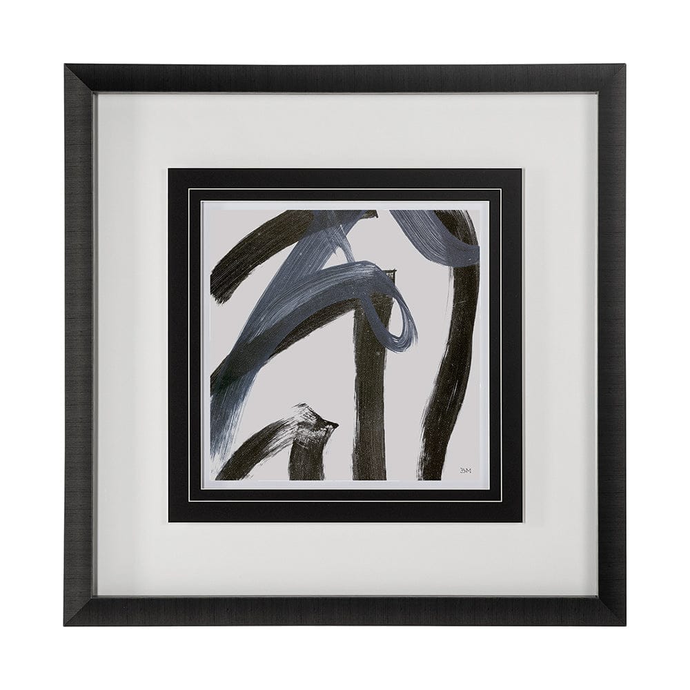 Mercana - Low Storm II by Mercana Studio a Hand Embellished Textured Framed Art Print Matted under Glass - 12983 view 1