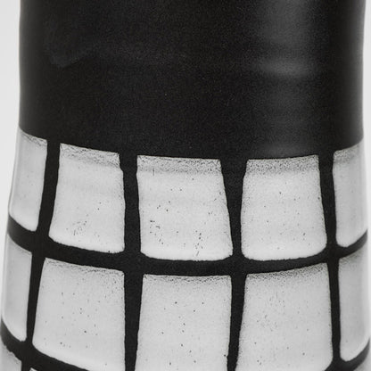 Mercana - Luanda Large Black/White Large Ceramic Vase - 68103 view 4
