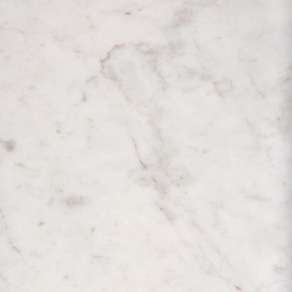 Mercana - Lucas 30x30 White Marble Top Black Metal Base Coffee Table - 68239 view 4
