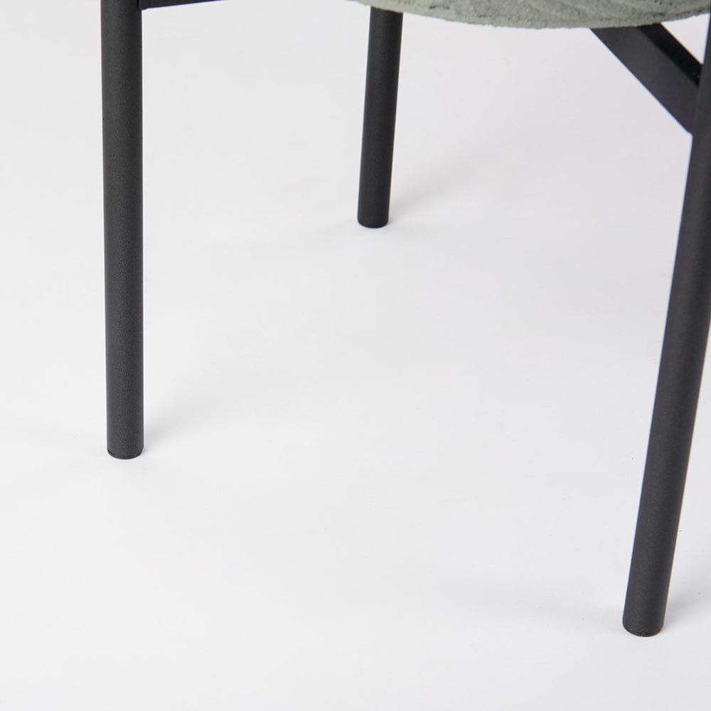 Mercana - Mabel Set of Two 15.4 x 24.8 Green Top W/ Black Iron Base Plant Stands - 70053_CLOSEOUT view 5