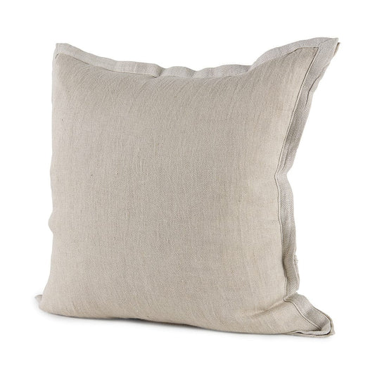 Mercana - Mae 20L x 20W Beige Fabric Decorative Pillow Cover - 69445 view 1