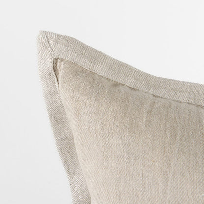 Mercana - Mae 20L x 20W Beige Fabric Decorative Pillow Cover - 69445 view 6