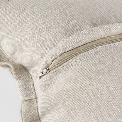 Mercana - Mae 20L x 20W Beige Fabric Decorative Pillow Cover - 69445 view 8