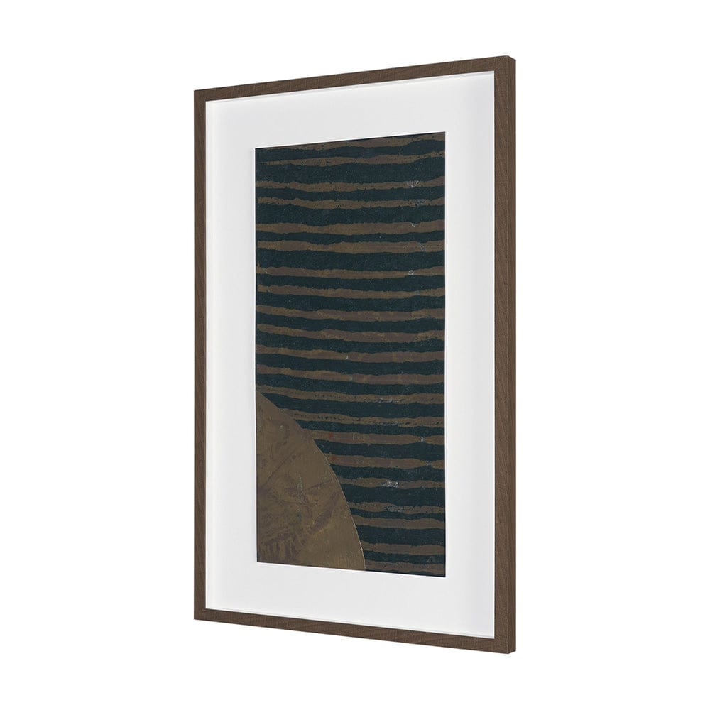 Mercana - Magnitude I Abstract by Chad Warren a Hand Embellished Framed Print under Glass - 15776 view 4