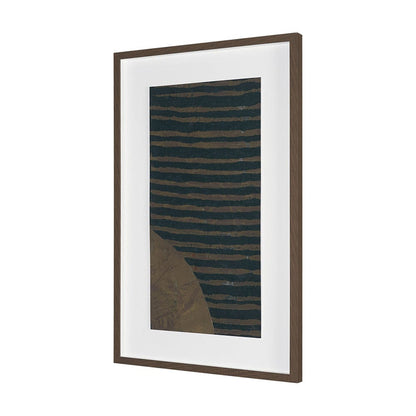 Mercana - Magnitude I Abstract by Chad Warren a Hand Embellished Framed Print under Glass - 15776 view 4