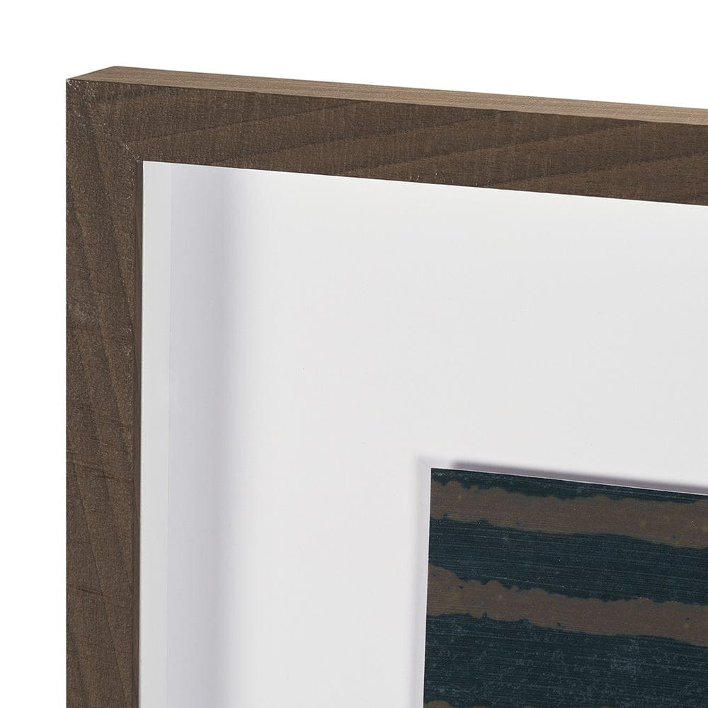 Mercana - Magnitude I Abstract by Chad Warren a Hand Embellished Framed Print under Glass - 15776 view 6