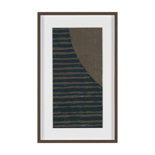 Mercana - Magnitude II Abstract by Chad Warren a Hand Embellished Framed Print under Glass - 15777 view 1