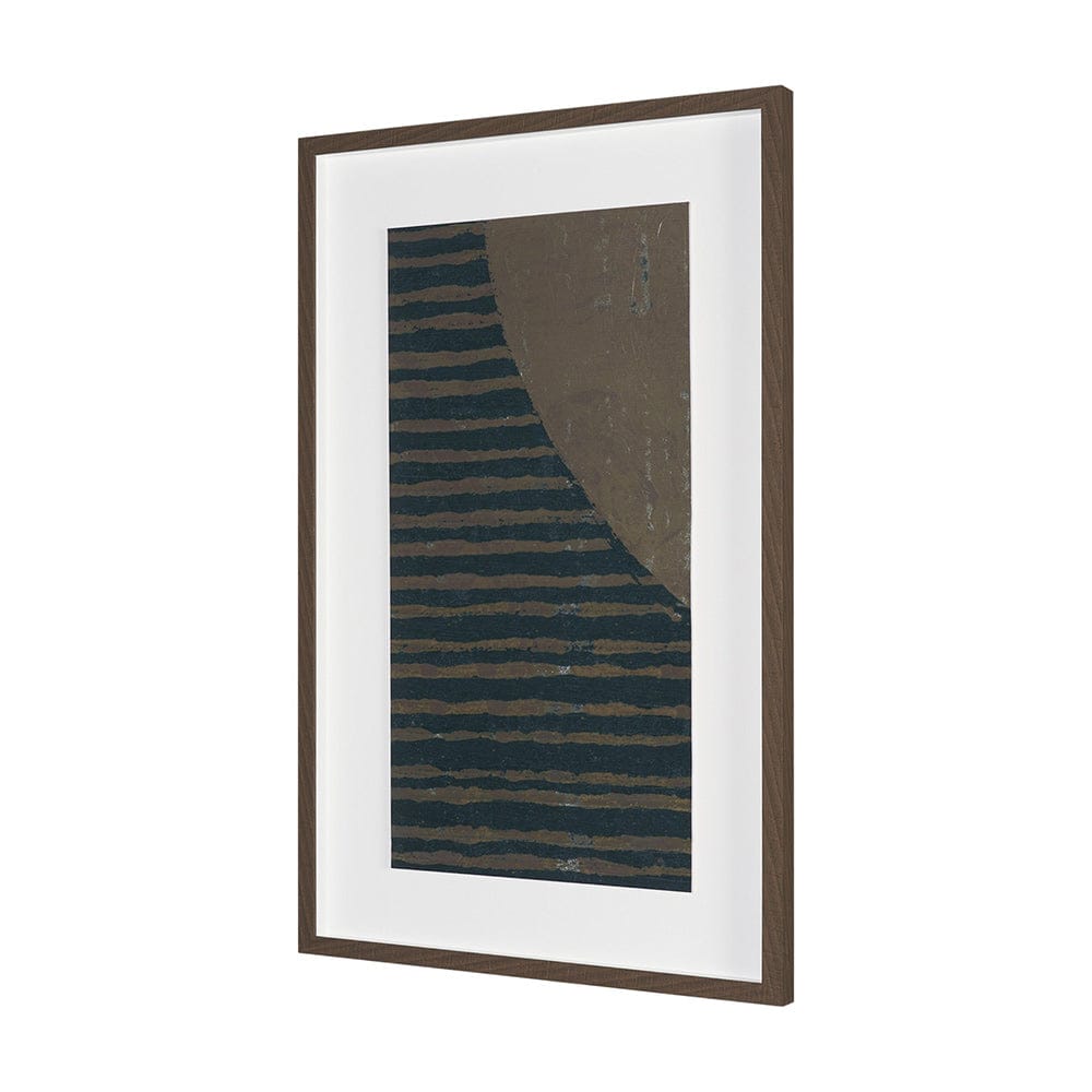 Mercana - Magnitude II Abstract by Chad Warren a Hand Embellished Framed Print under Glass - 15777 view 4