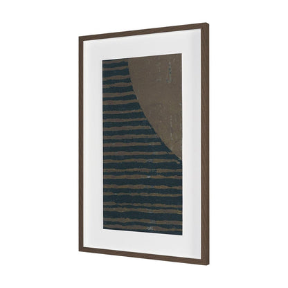 Mercana - Magnitude II Abstract by Chad Warren a Hand Embellished Framed Print under Glass - 15777 view 4