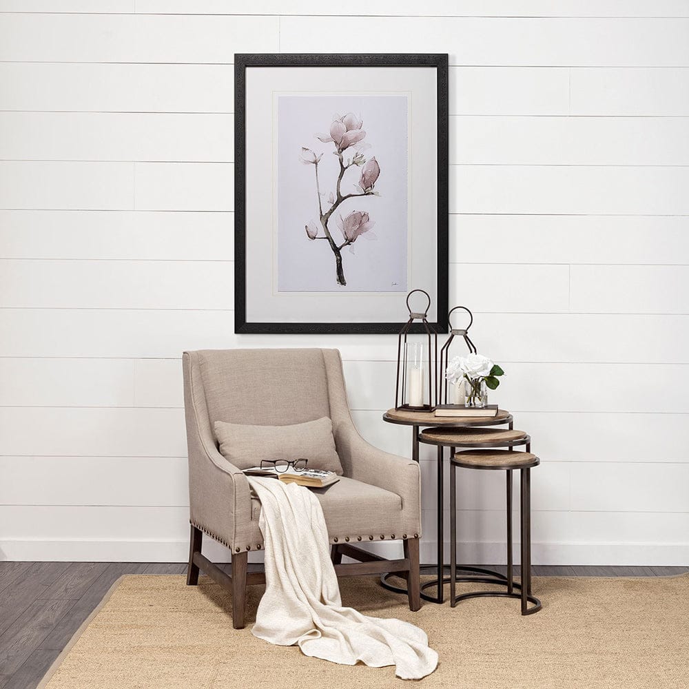 Mercana - Magnolia I by Gabrielle C a Framed Art Print Matted under Glass - 13218 view 3