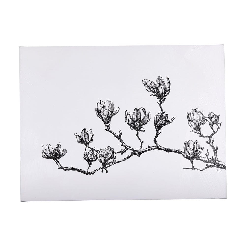 Mercana - Magnolia II by Mercana Studio a Hand Embellished Textured Canvas - 102338-L view 1