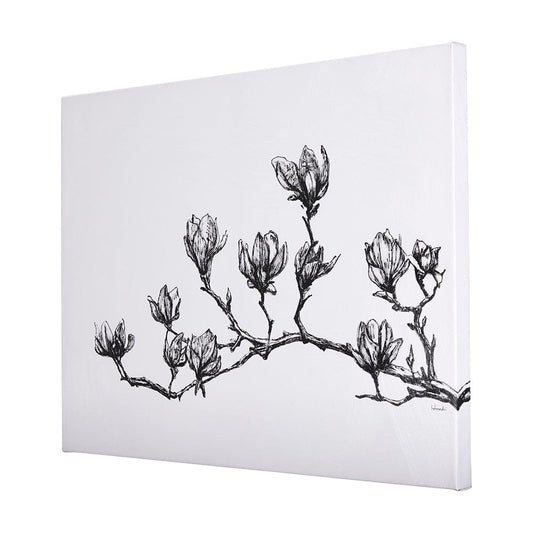 Mercana - Magnolia II by Mercana Studio a Hand Embellished Textured Canvas - 102338-L view 2