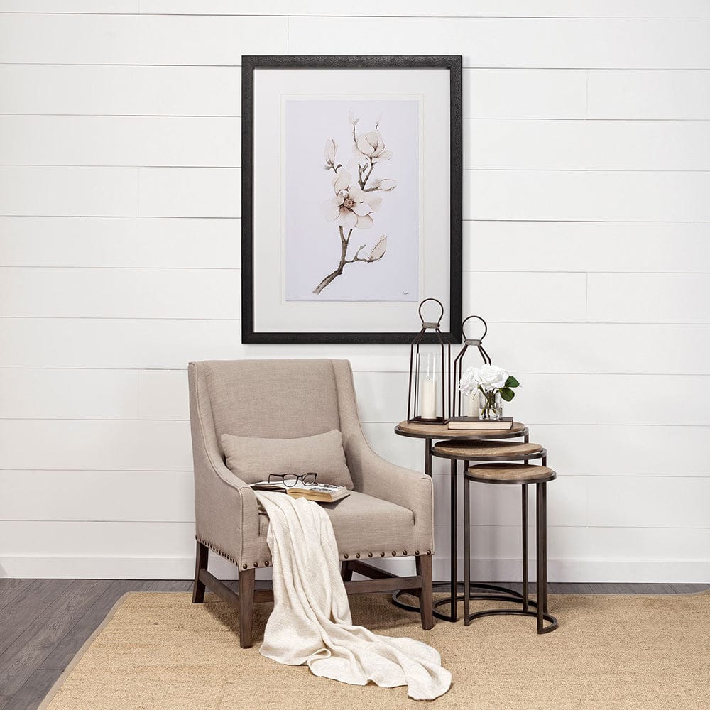 Mercana - Magnolia III by Gabrielle C a Framed Art Print Matted under Glass - 13220 view 3