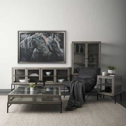 Mercana - Majestic Admiration by Mercana Studio a Framed Art Print Matted under Glass - 13929 view 8
