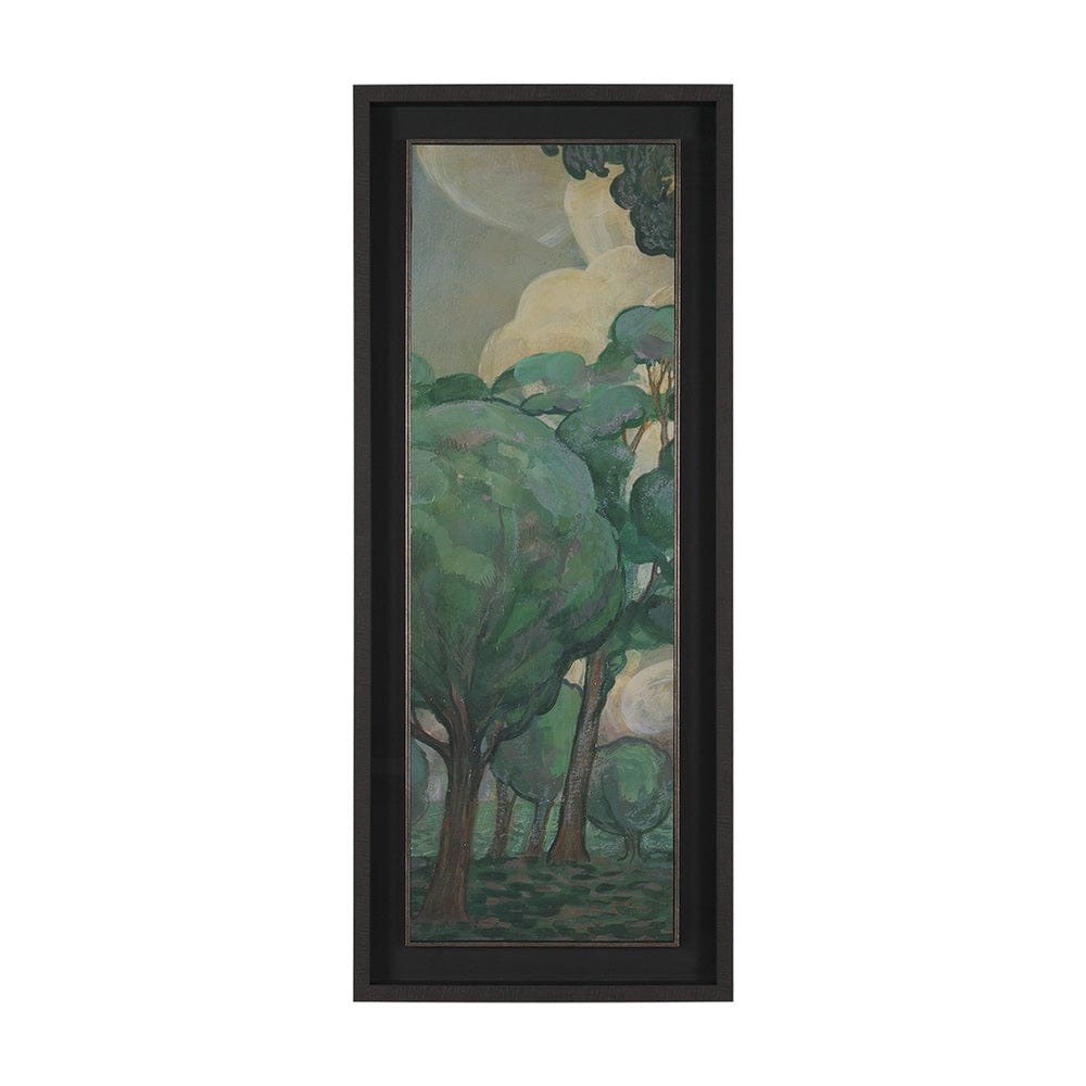 Mercana - Majestic Garden I by Mercana Studio a Hand Embellished Framed Art Print under Glass - 15846 view 1