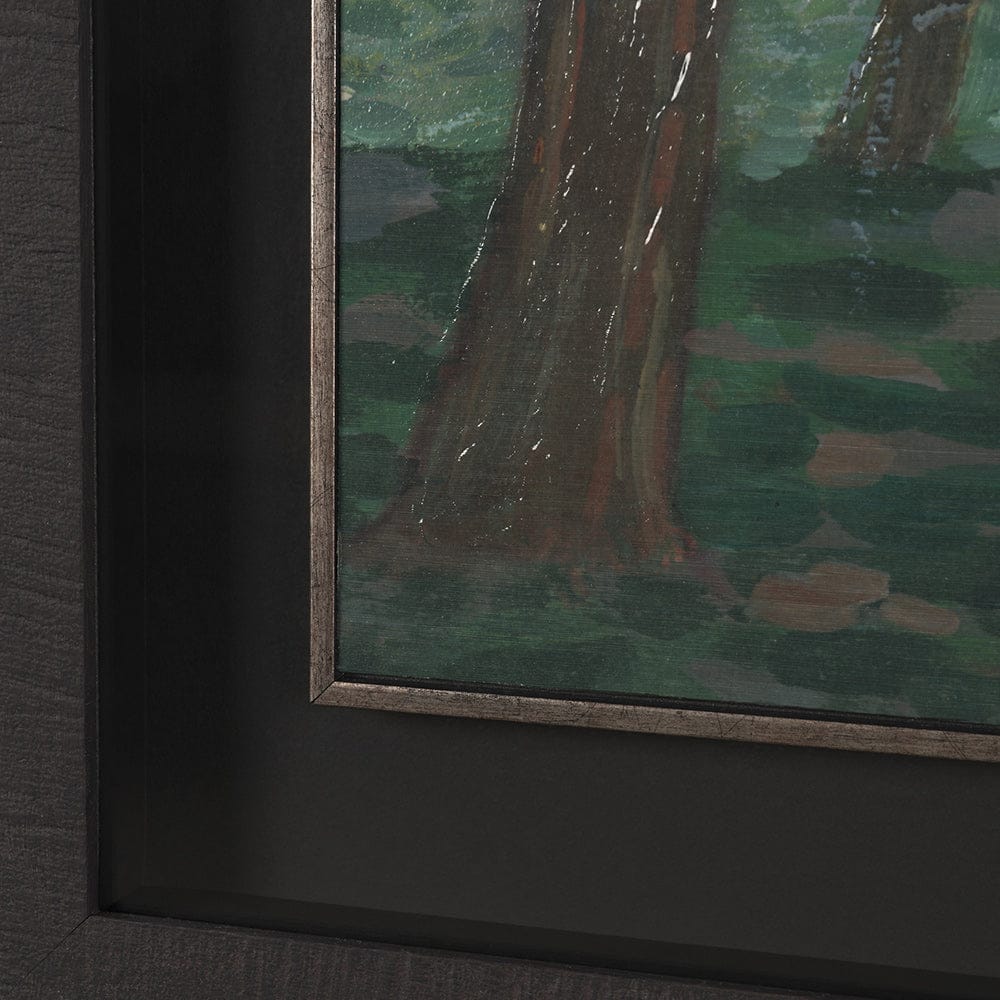 Mercana - Majestic Garden II by Mercana Studio a Hand Embellished Framed Art Print under Glass - 15847 view 5