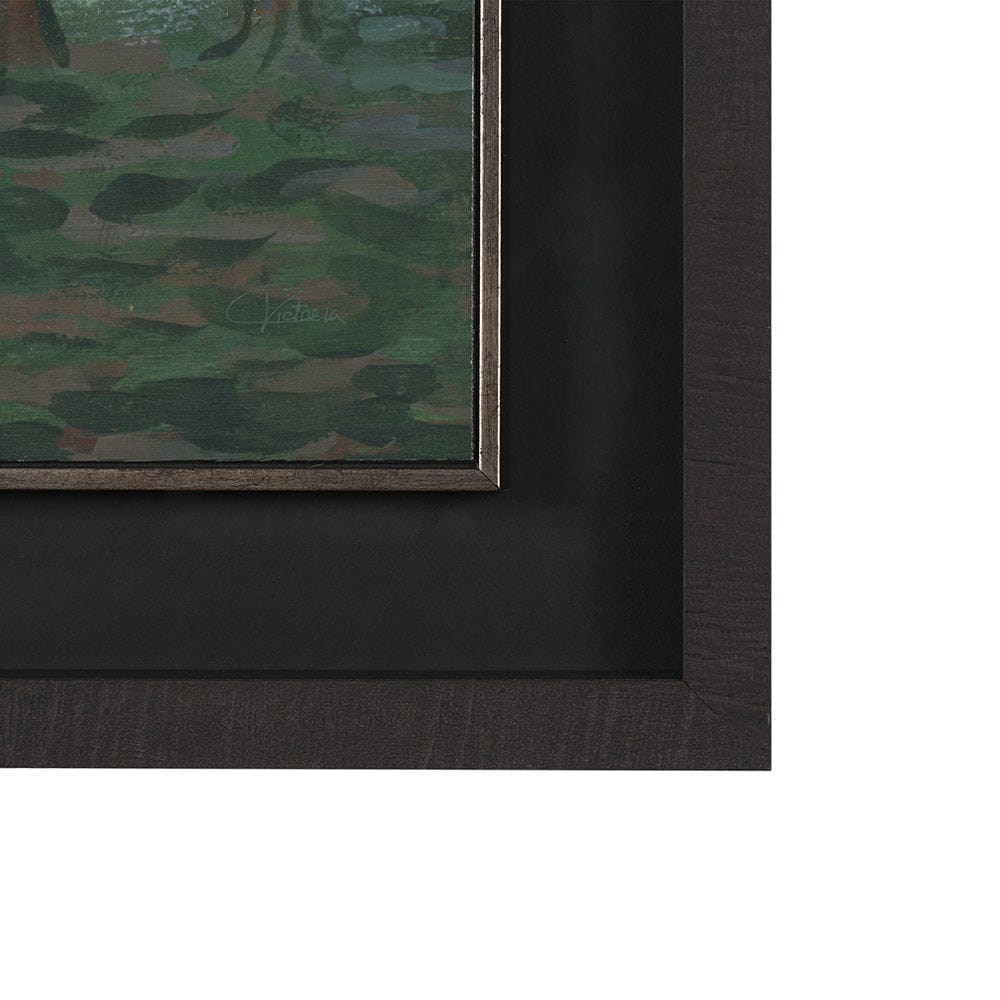 Mercana - Majestic Garden III by Mercana Studio a Hand Embellished Framed Art Print under Glass - 15848 view 3