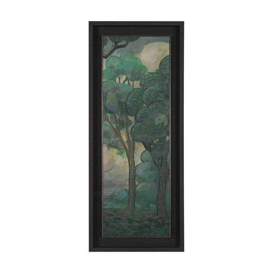 Mercana - Majestic Garden IV by Mercana Studio a Hand Embellished Framed Art Print under Glass - 15849 view 1