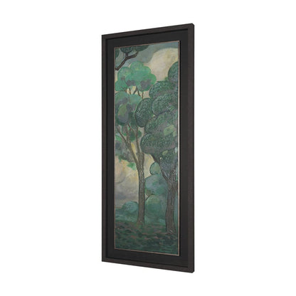 Mercana - Majestic Garden IV by Mercana Studio a Hand Embellished Framed Art Print under Glass - 15849 view 2