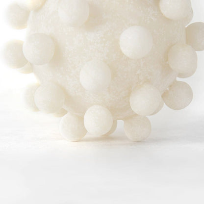 Mercana - Malo 4.7L x 4.7W x 4.7H Cream Resin Small Sphere Decorative Object - 69539 view 5