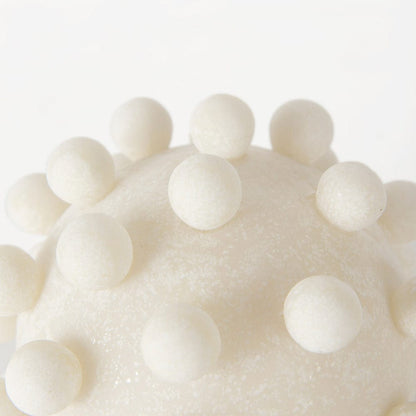 Mercana - Malo 5.9L x 5.9W x 5.9H Cream Resin Large Sphere Decorative Object - 69540 view 4