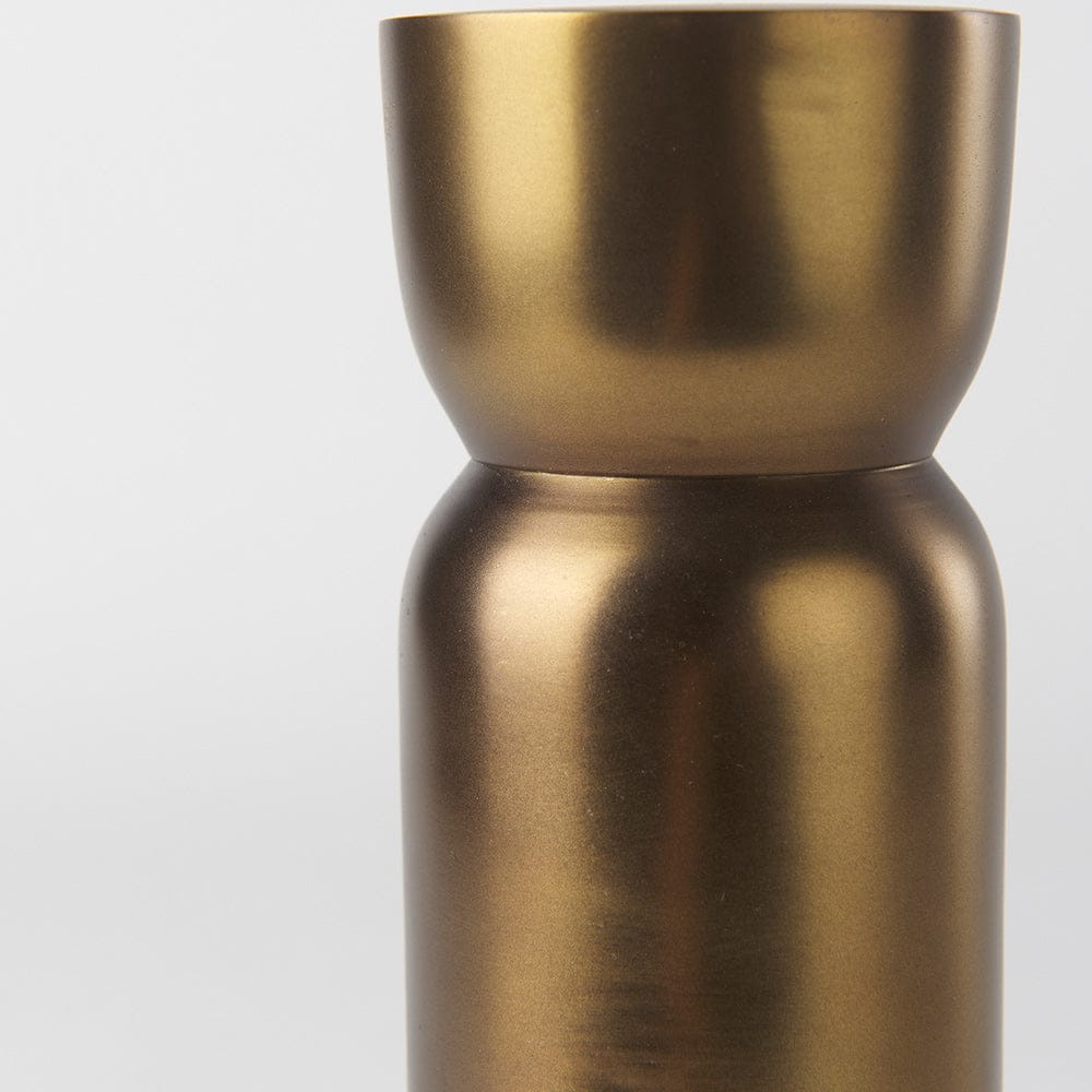 Mercana - Malta Aluminum Candle Holder Large - 69869 view 5
