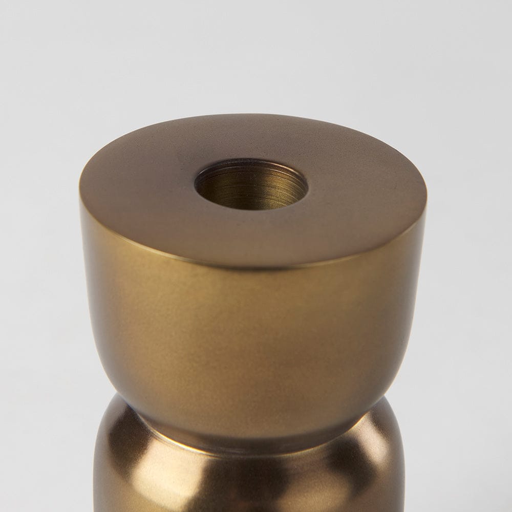 Mercana - Malta Aluminum Candle Holder Small - 69868 view 4