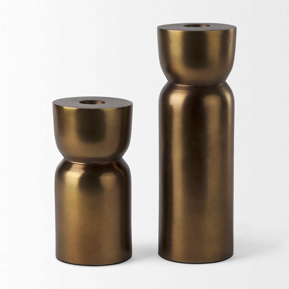 Mercana - Malta Aluminum Candle Holder Small - 69868 view 8
