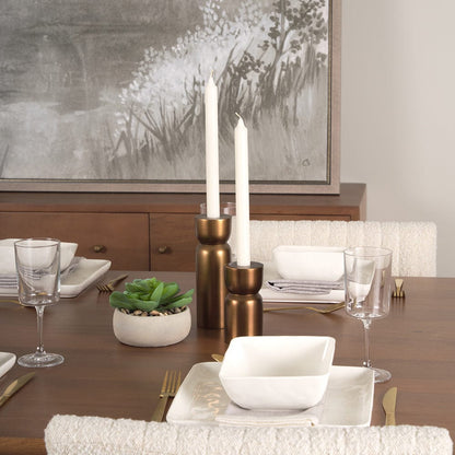 Mercana - Malta Aluminum Candle Holder Small - 69868 view 9