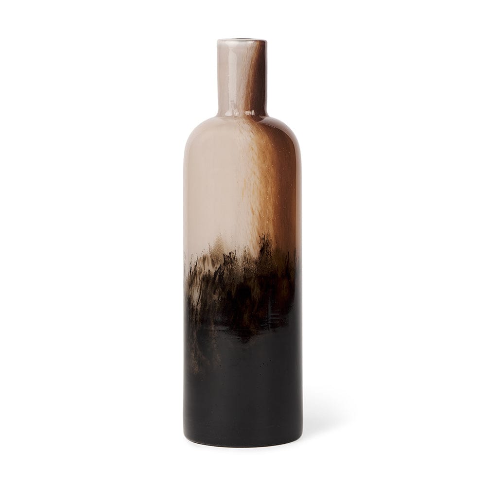 Mercana - Marans Tall Amber Multi-Color Glass Vase - 70354 view 1