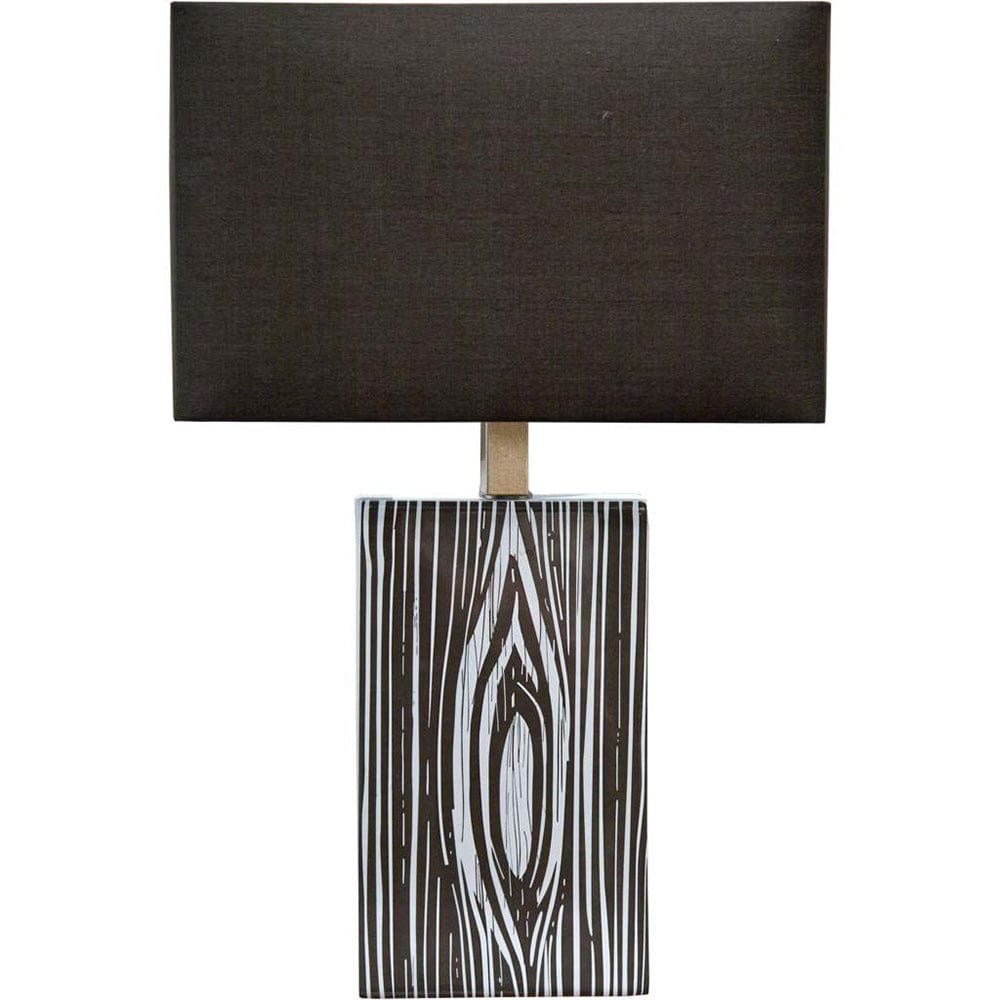 Mercana - Maravilla III 11x17 Black/White Pattered Base Black Fabric Shade Wall Sconce - 65241_CLOSEOUT view 1