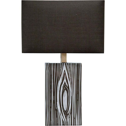 Mercana - Maravilla III 11x17 Black/White Pattered Base Black Fabric Shade Wall Sconce - 65241_CLOSEOUT view 1