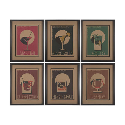 Mercana - Margarita by Simeng a Framed Art Print Matted under Glass - 14188 view 7