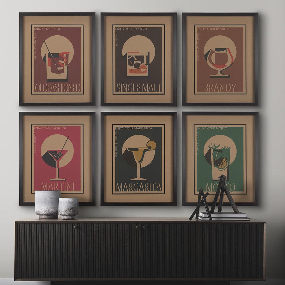 Mercana - Margarita by Simeng a Framed Art Print Matted under Glass - 14188 view 8