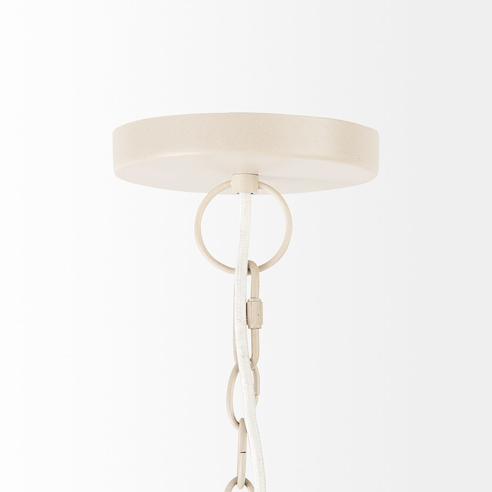 Mercana - Marimba 40 L x 40 W x 24 H Natural Cane 6 Tier Chandelier - 69240 view 2