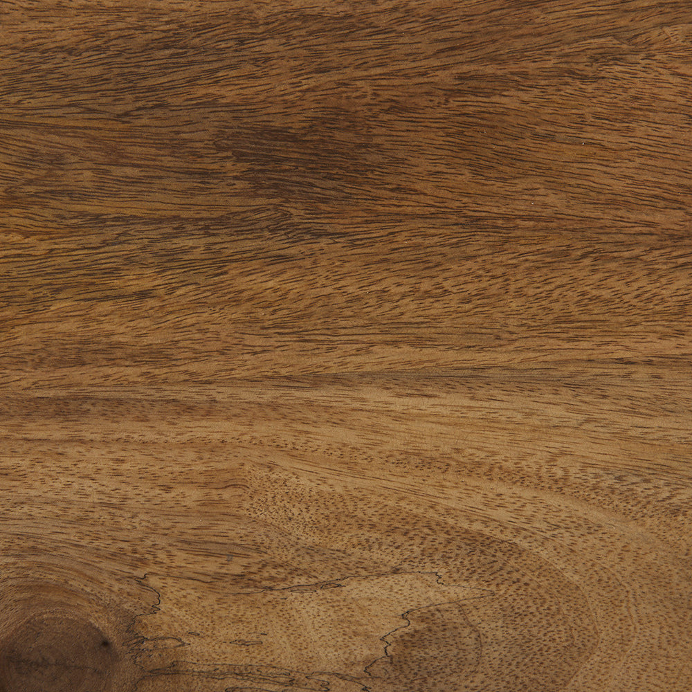 Mercana - Marquisa 22.5L x 22.5W x 20.8H Light Brown Wood W/ Black Metal Base Nesting Side Tables (Set of 2) - 69282 view 10